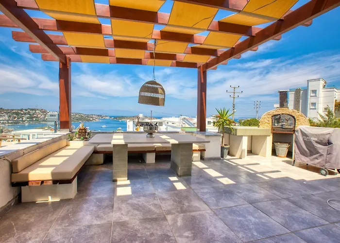 Villa Turkbuku Luxury Seaview Dublex Wpool & Terrace